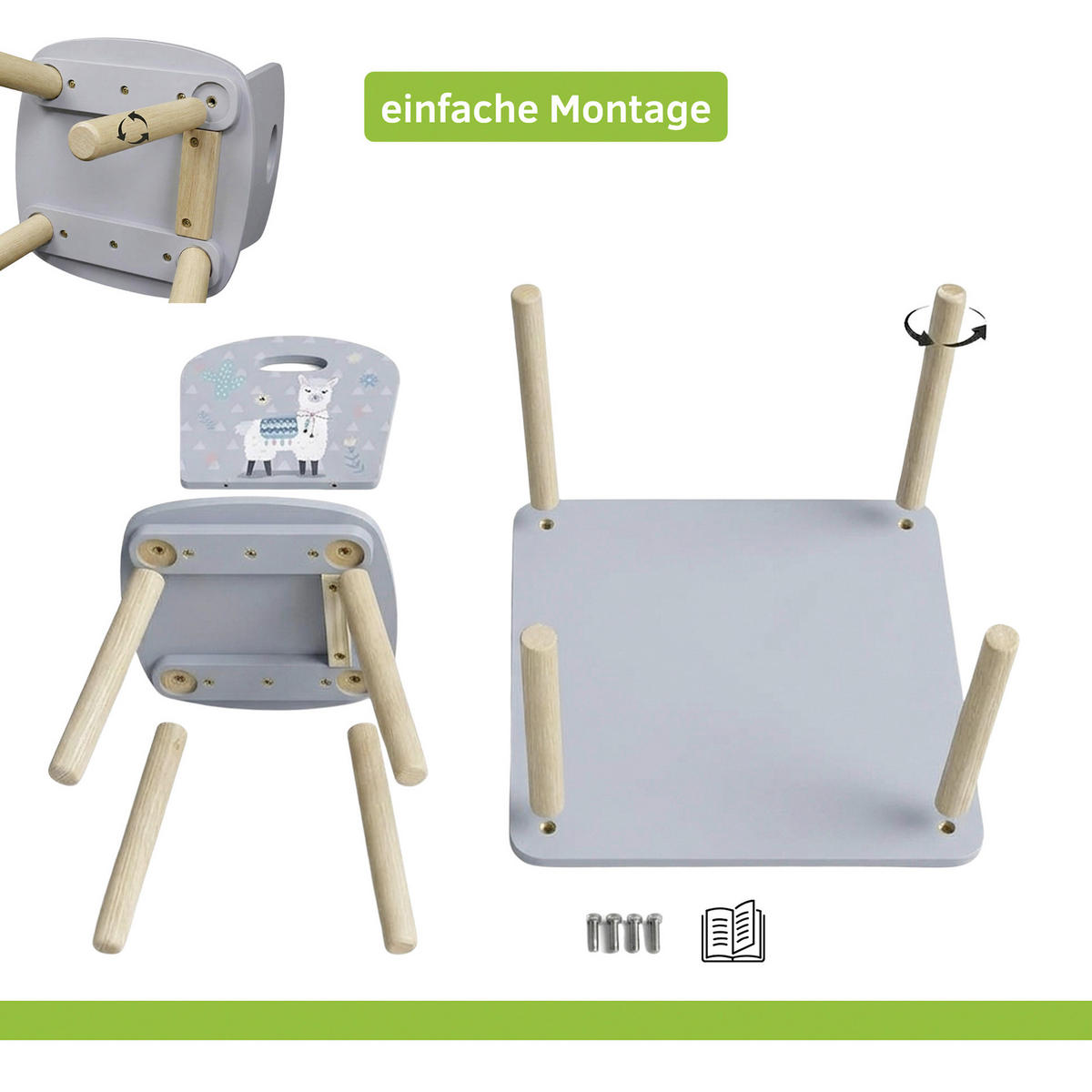 KINDERSITZGRUPPE Kesper 1770213  - MODERN, Holzwerkstoff - Kesper
