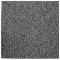 TEPPICHFLIESE Mustang 76 50/50 cm in Dunkelgrau  - Dunkelgrau, Basics, Textil (50/50cm)