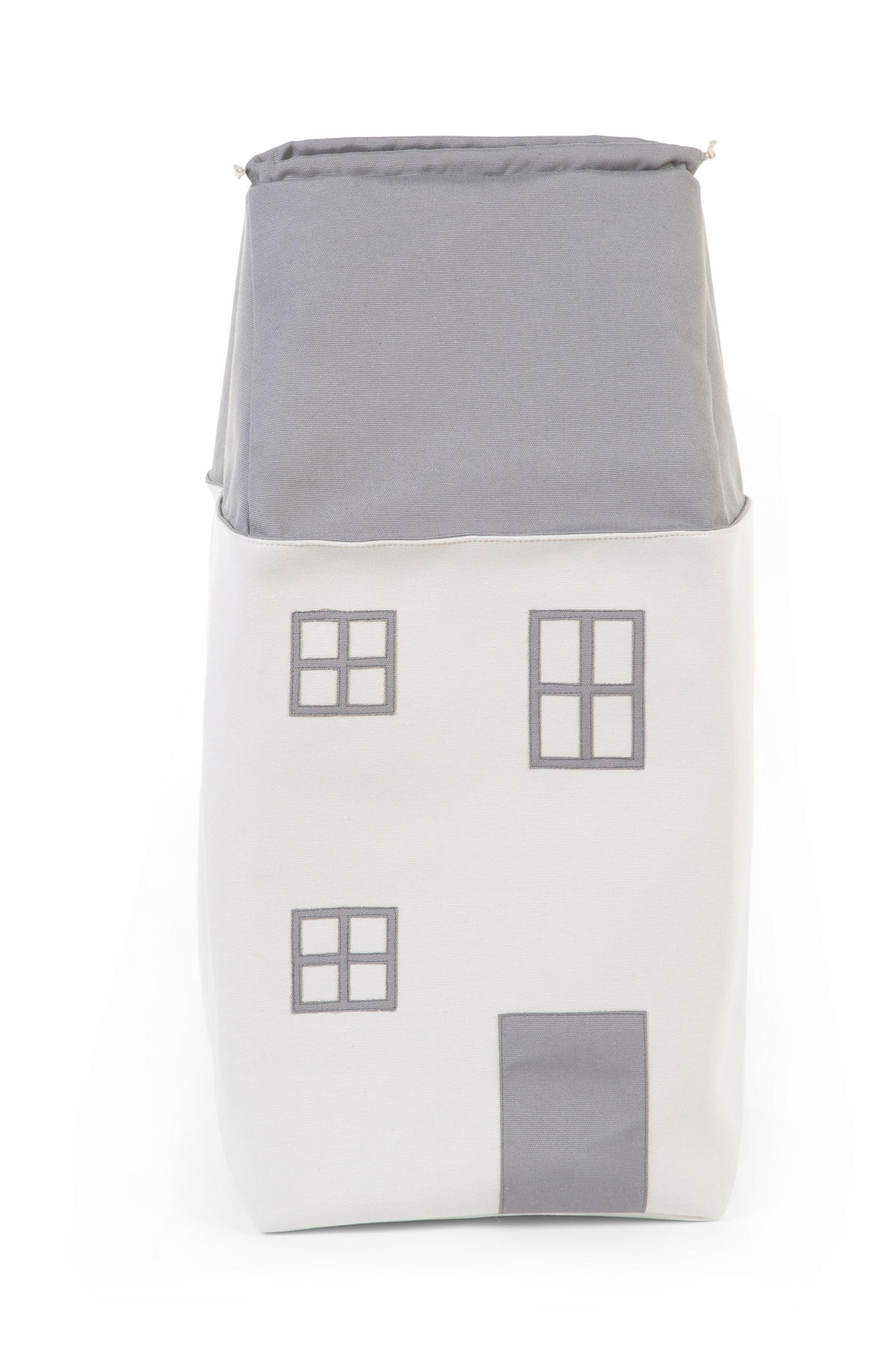 Spielzeugtasche Haus tOYPHOW  - Creme/Grau, Basics, Textil (32/73/32cm) - Childhome