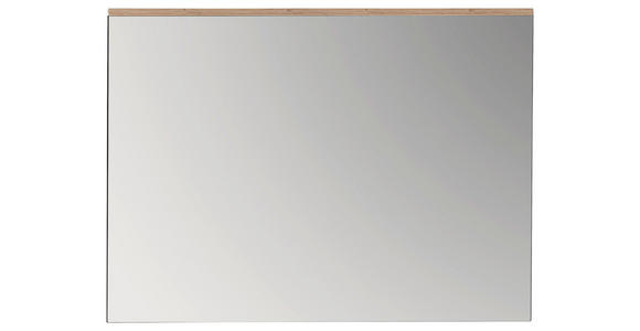 WANDSPIEGEL 120/89/2 cm    in rechteckig  - Eichefarben, KONVENTIONELL, Glas/Holzwerkstoff (120/89/2cm) - Moderano