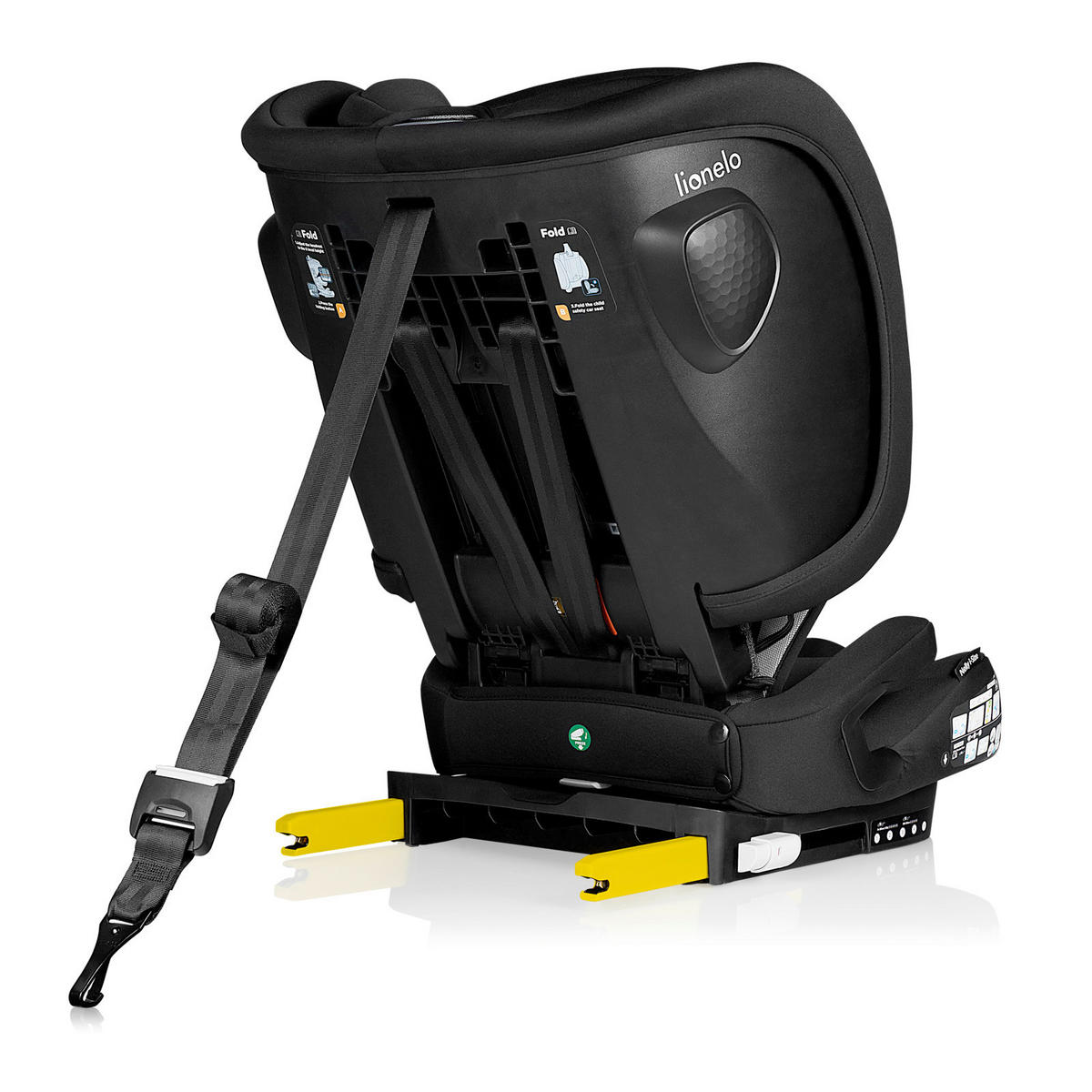 KINDERAUTOSITZ Nelly i-Size  - Schwarz, Basics, Textil (45/27,5/54cm) - Lionelo