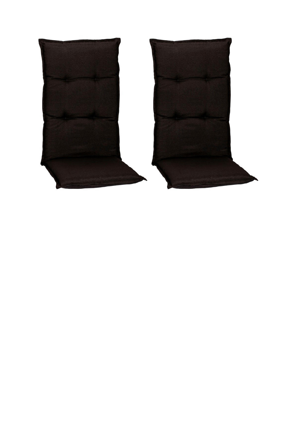 SESSELAUFLAGE Uni  - Grau, Basics, Textil (118/46/8cm) - Gardenson