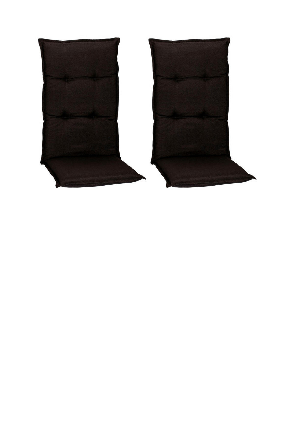 SESSELAUFLAGE Uni  - Grau, Basics, Textil (118/46/8cm) - Gardenson