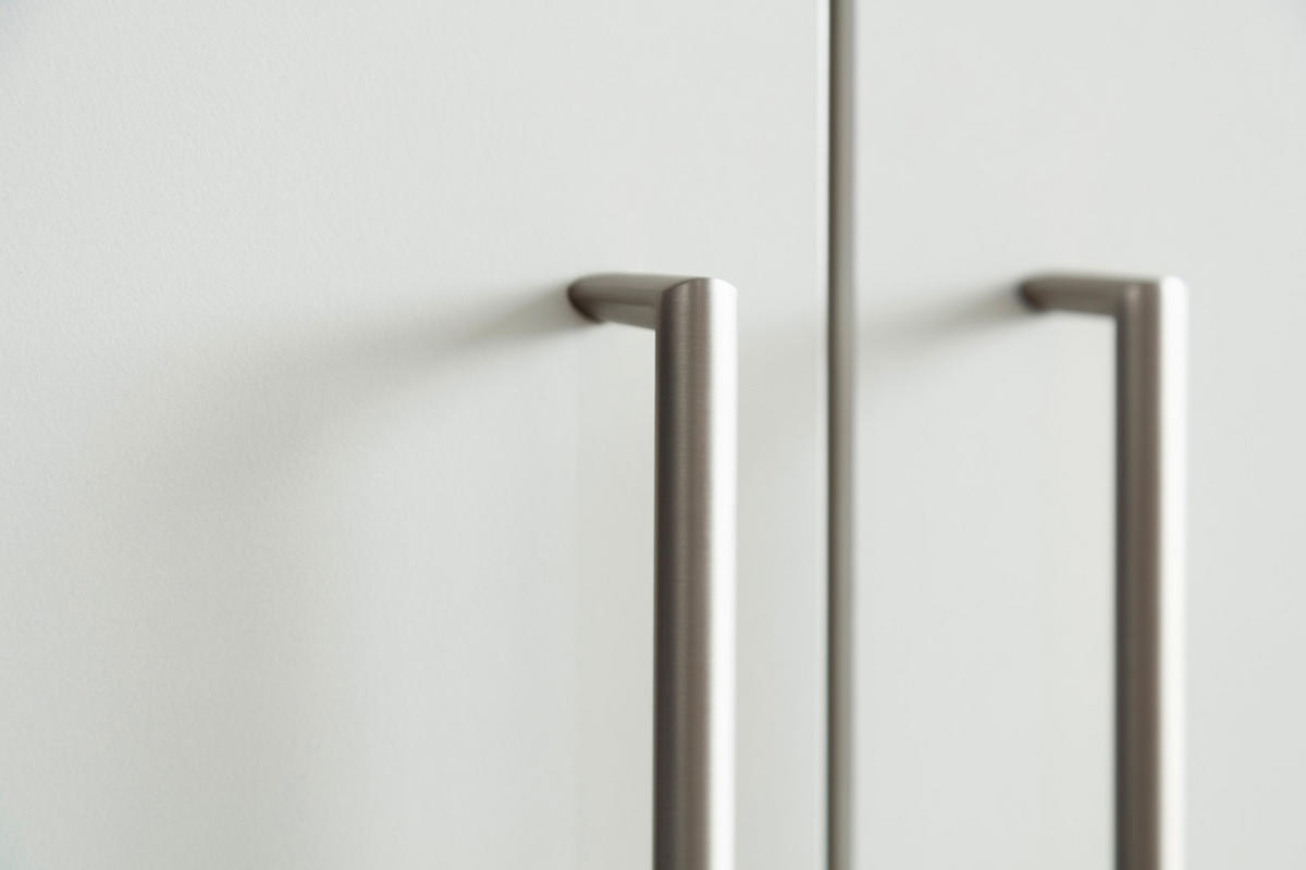 OMARA ZA ČEVLJE bela - črna/bela, Basics, kovina/umetna masa (80/200/38cm) - Moderano