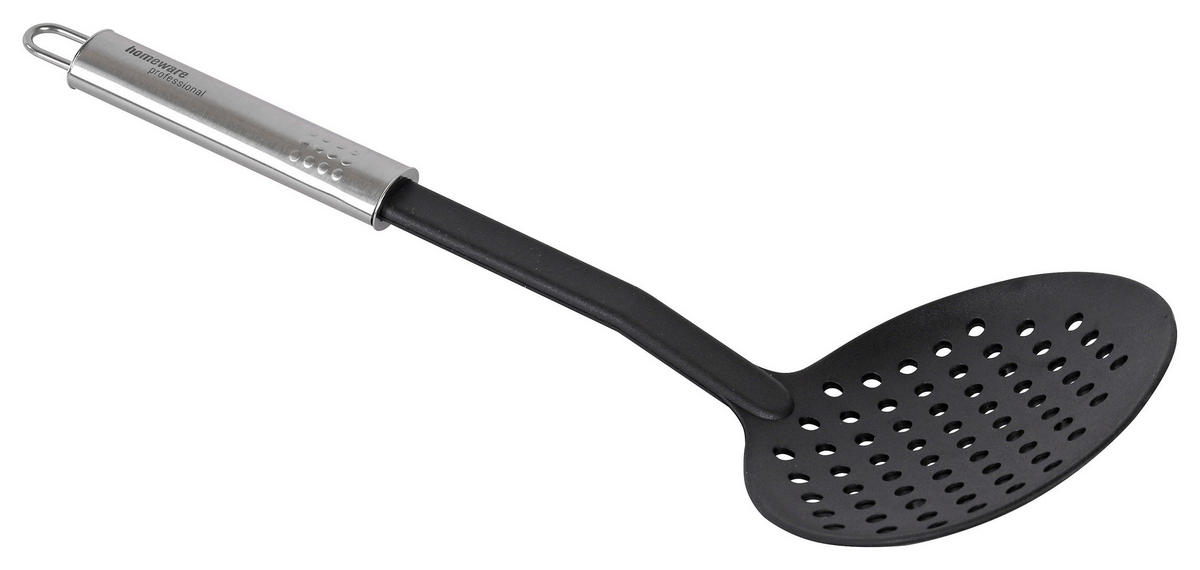 SPUMIERĂ - argintiu/negru, Basics, plastic/metal (33cm) - Homeware Profession.