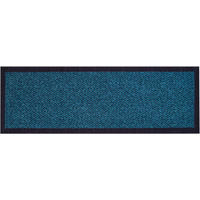 LÄUFER 60/180 cm Herringbone Blau, Schwarz  - Blau/Schwarz, Design, Kunststoff/Textil (60/180cm) - Grund