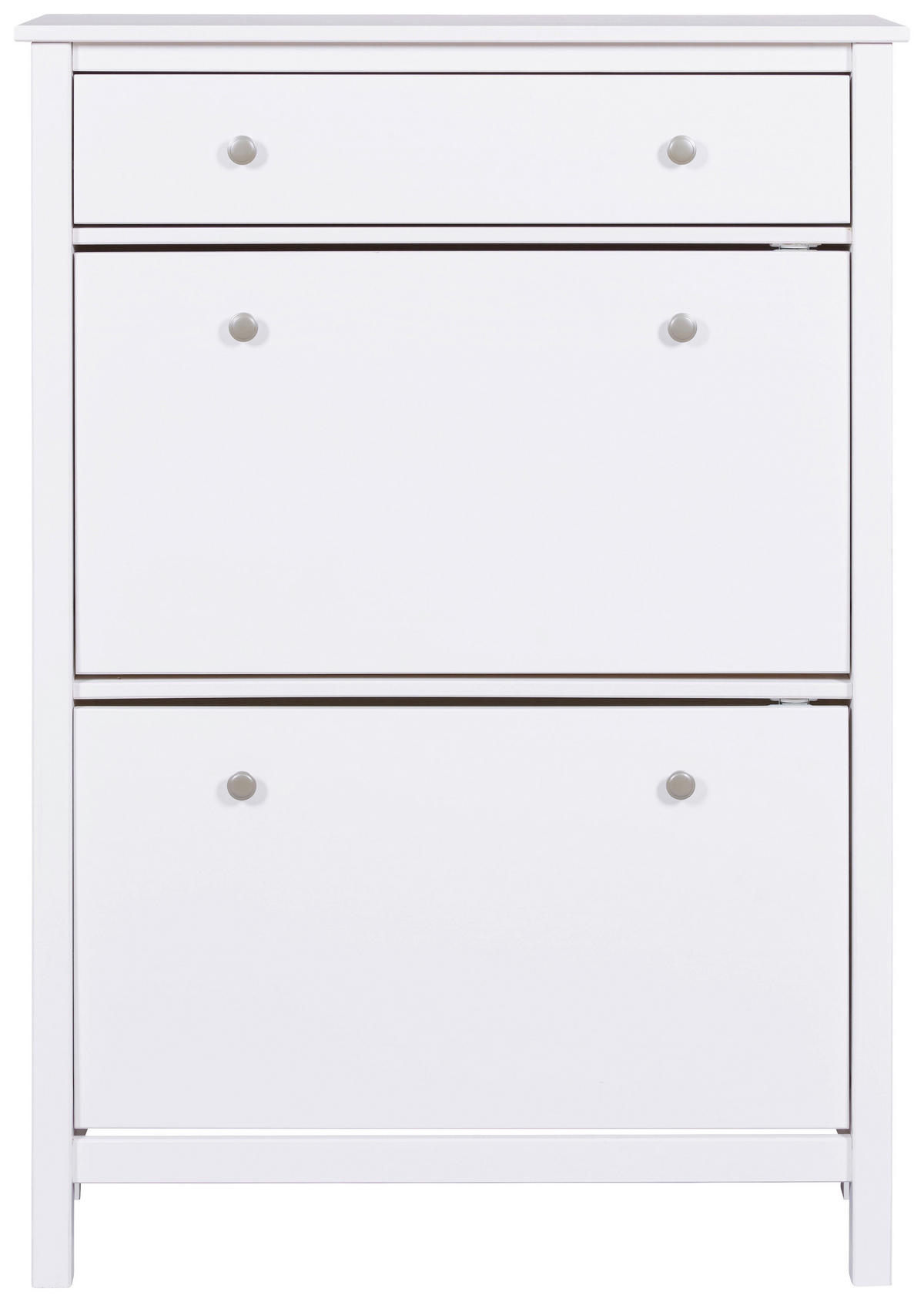 ORMAR ZA OBUĆU  bijela  drvo     - bijela/srebrne boje, Design, metal/drvo (90/127/30cm) - Livetastic