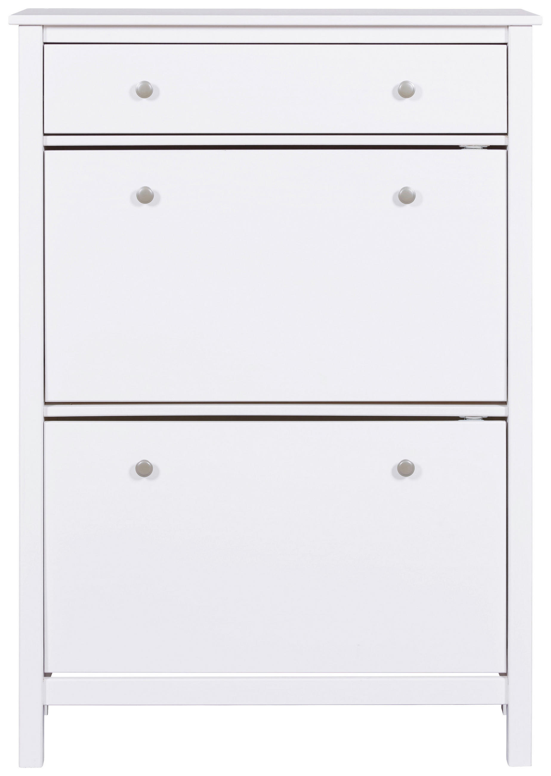 Livetastic Schuhschrank Weiß 90x127x30 cm