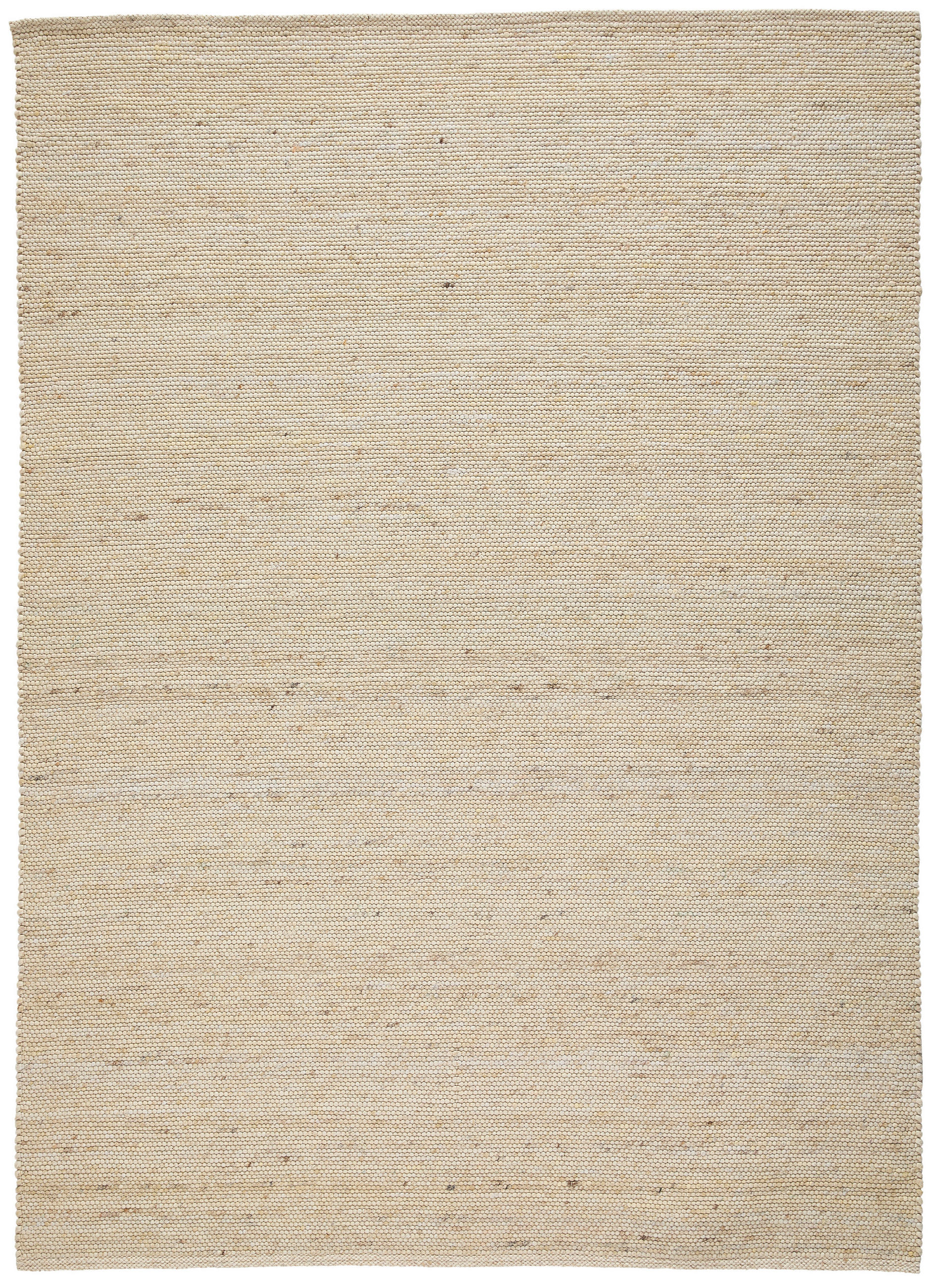 HANDWEBTEPPICH  Wohnzimmer 160/230 cm Beige rechteckig  - Beige, KONVENTIONELL, Textil (160/230cm) - Linea Natura