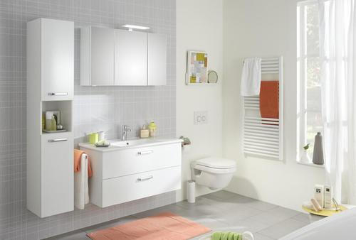 Badezimmer 3 Teilig In Weiss Bequem Liefern Lassen