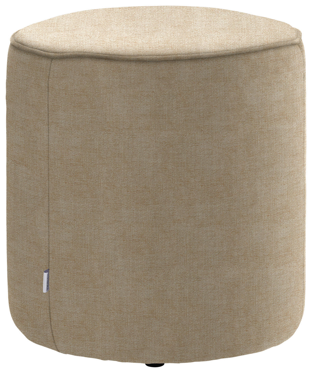 HOCKER in Textil Beige  - Beige, Design, Textil (44/46/44cm) - Belluti