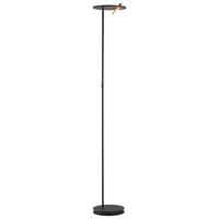 LED-STEHLEUCHTE 30/180 cm    - Schwarz, Design, Metall (30/180cm) - BOPP
