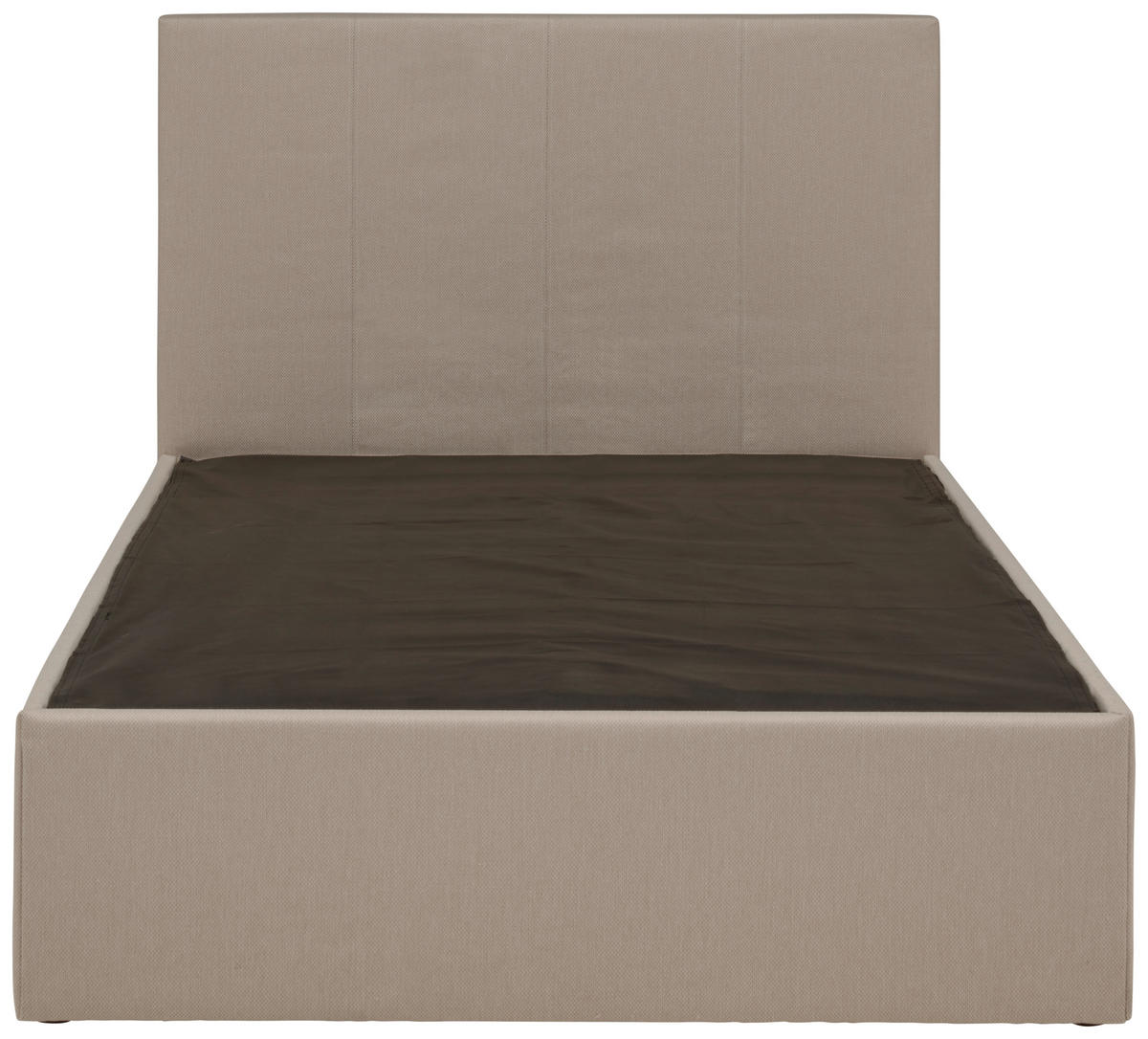 AMERICKÁ POSTEĽ, 120/200 cm, piesková - čierna/piesková, Konventionell, drevo/textil (120/200cm) - P & B