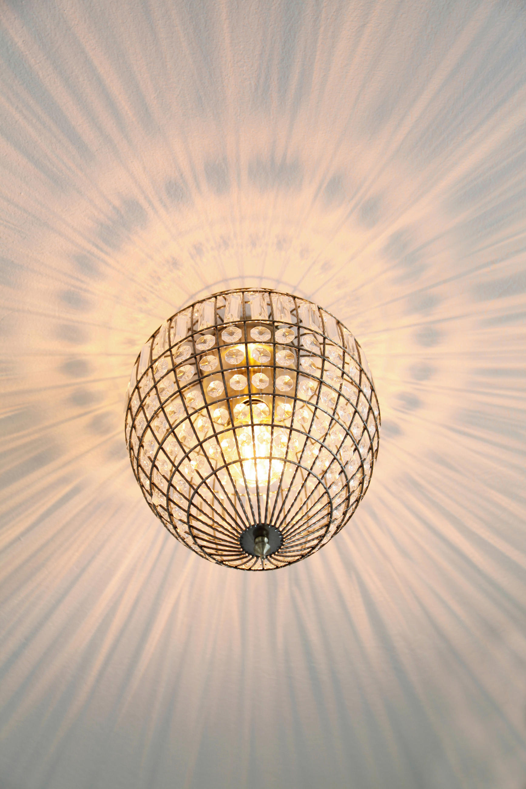 Thumbnail - Deckenleuchte Amadeus, Glas, 39 cm, mit Behang, Lampen & Leuchten, Innenbeleuchtung, Leuchten nach Räumen, Esstischlampe...