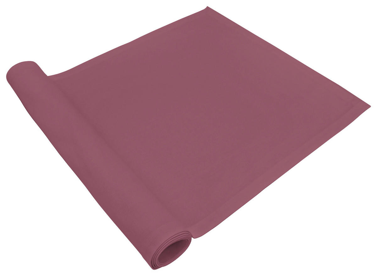TISCHLÄUFER Home Textil Flachgewebe Mauve 45/150 cm  - Mauve, Basics, Textil (45/150cm) - Novel