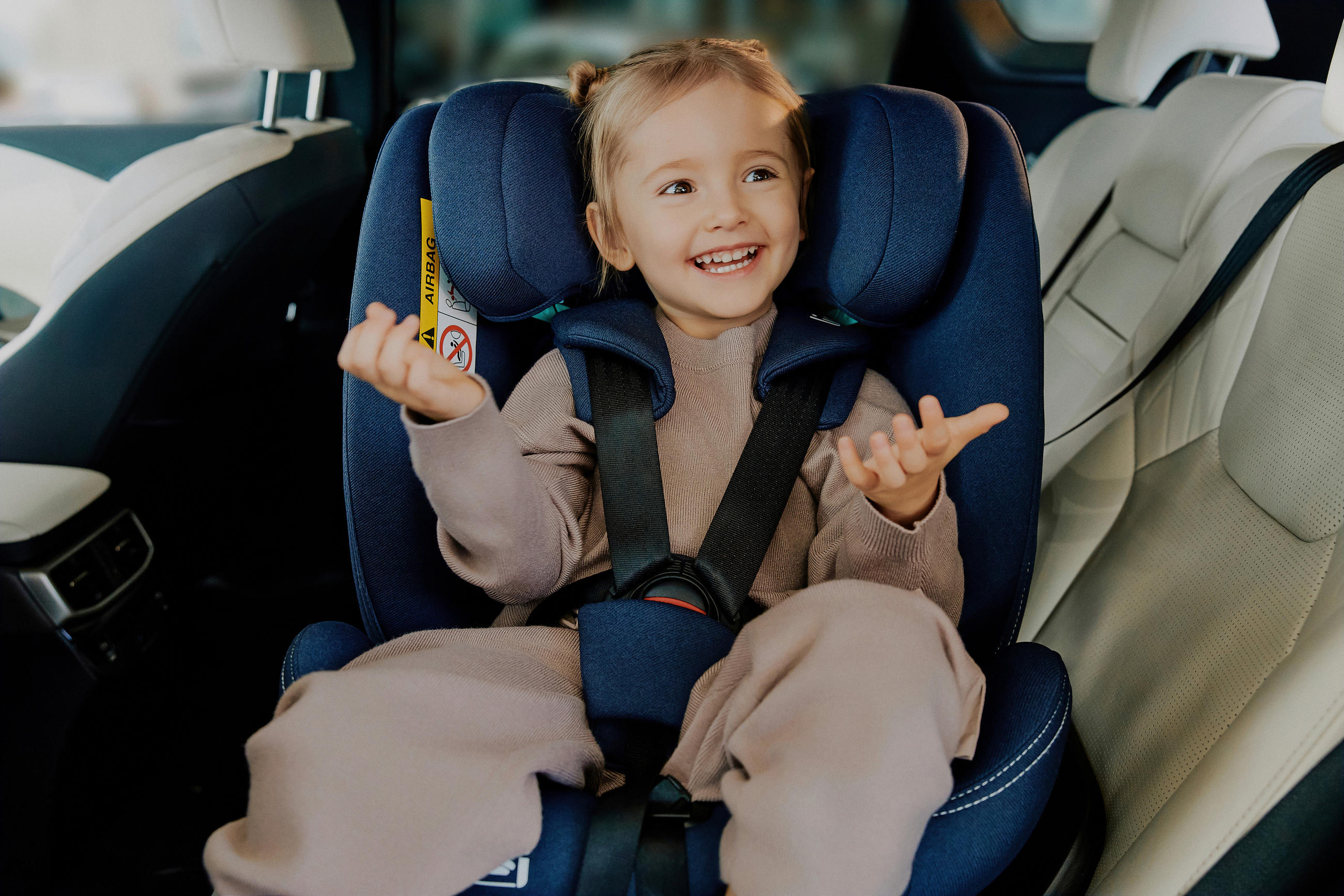 KINDERAUTOSITZ Bastiaan One i-Size   - Grau, Basics, Kunststoff (44.5/60/81cm) - Lionelo