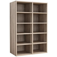 SCHUHREGAL  - Sonoma Eiche, Design, Holzwerkstoff (55/84/30cm) - MID.YOU