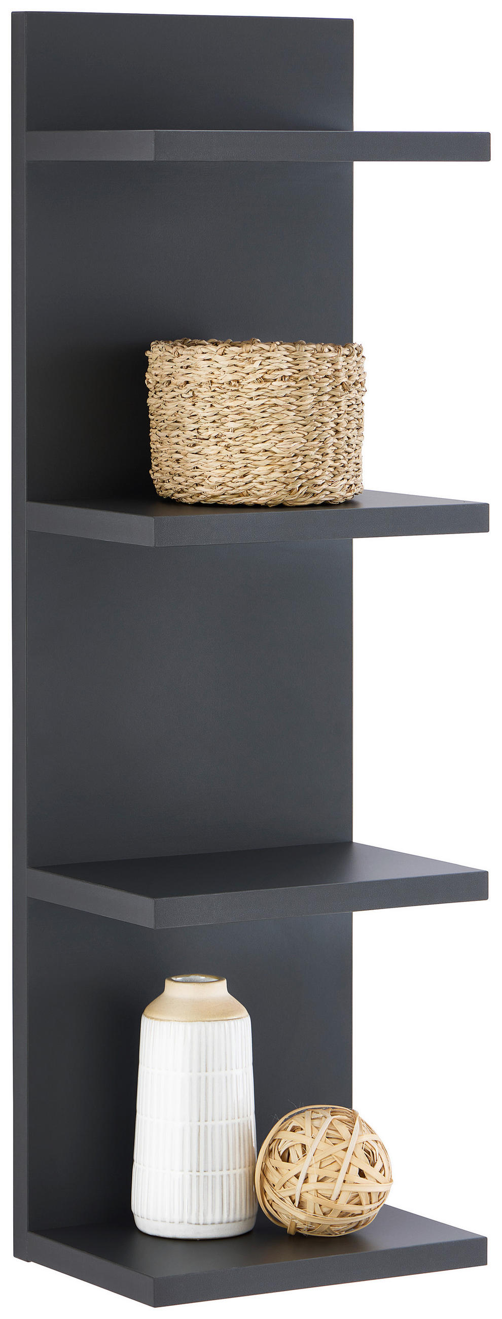 Wandregal Eolo Anthrazit B: 23,2 cm