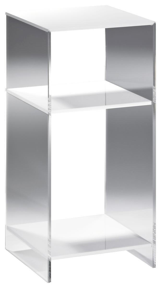 KONSOLENTISCH Klar - Klar, Design, Kunststoff (25/25/65cm)