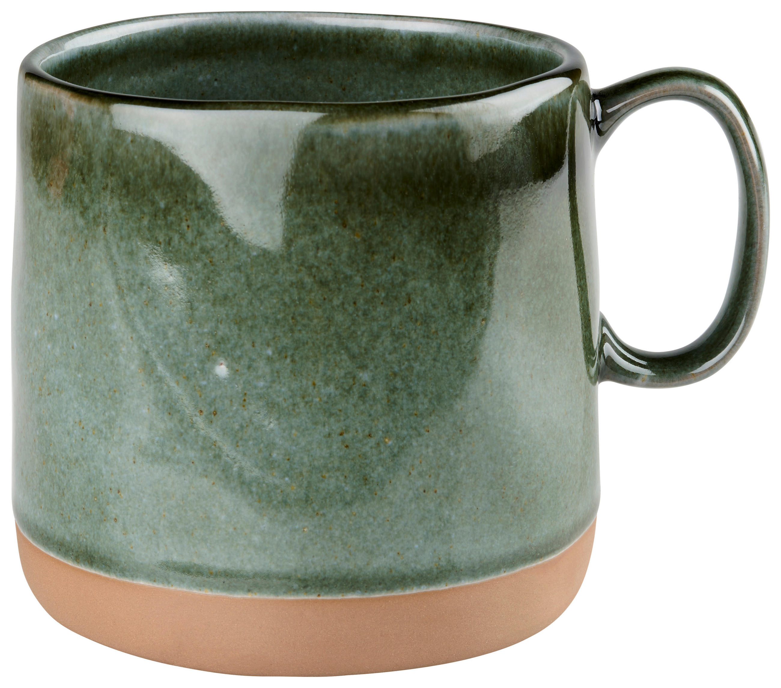KAFFEMUGG 530 ml  - olivgrön, Trend, keramik (9,5/9,5cm) - Landscape