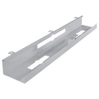 KABELOVÝ KANÁL  - barvy stříbra, Basics, kov (80/13/7cm) - MID.YOU