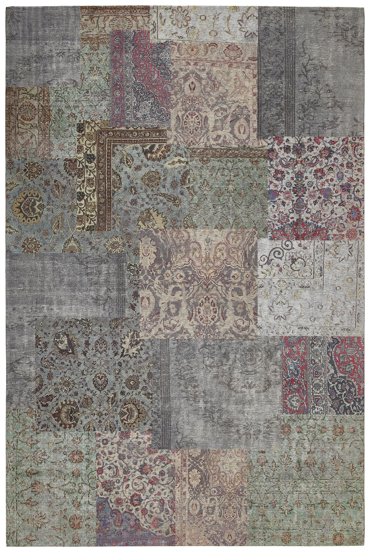 WEBTEPPICH 80/150 cm Multicolor, Grün  - Multicolor/Grün, Trend, Textil (80/150cm) - Novel