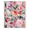 PLAID Fiori 130/160 cm  - Taupe/Braun, Design, Textil (130/160cm)