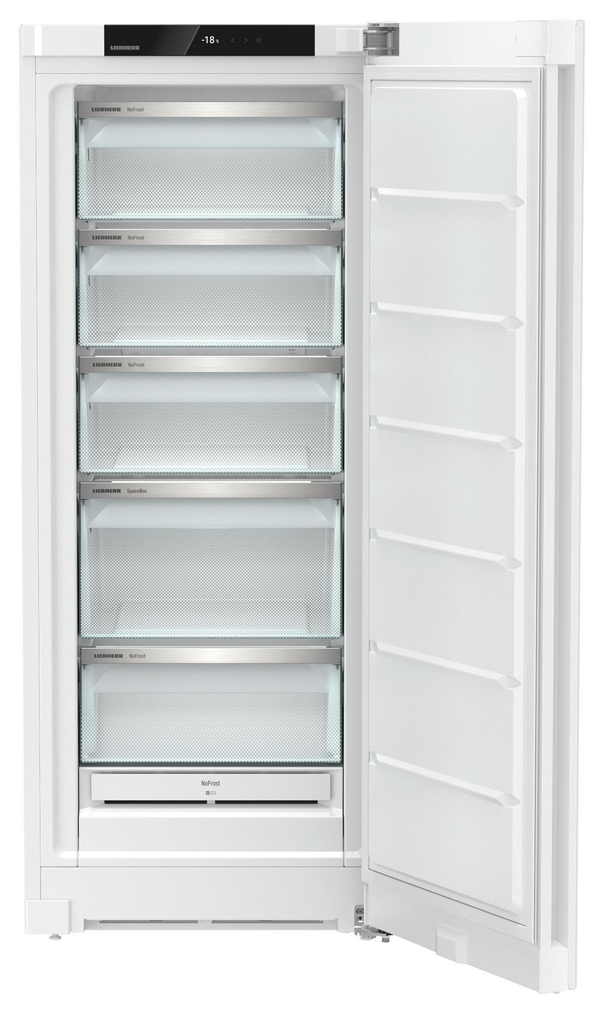 GEFRIERSCHRANK FNc4625  - Weiß, Basics, Metall (59,7/145,5/67,5cm) - Liebherr