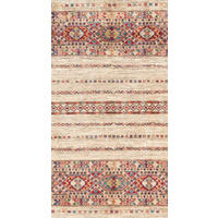 VINTAGE-TEPPICH  Wohnzimmer 80/150 cm Cortea Araqan Terracotta, Graublau, Elfenbein rechteckig  - Elfenbein/Graublau, LIFESTYLE, Kunststoff/Textil (80/150cm) - Lindorug