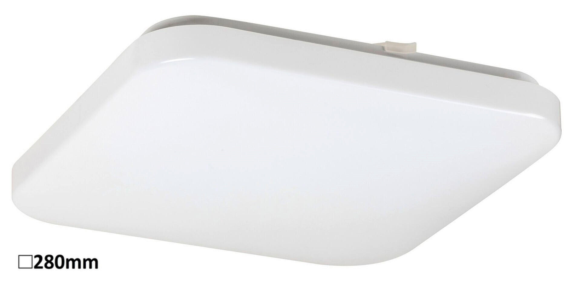 LED SVJETILJKA STROPNA Rob  - bijela, Basics, metal/plastika (29/29/6,3cm)