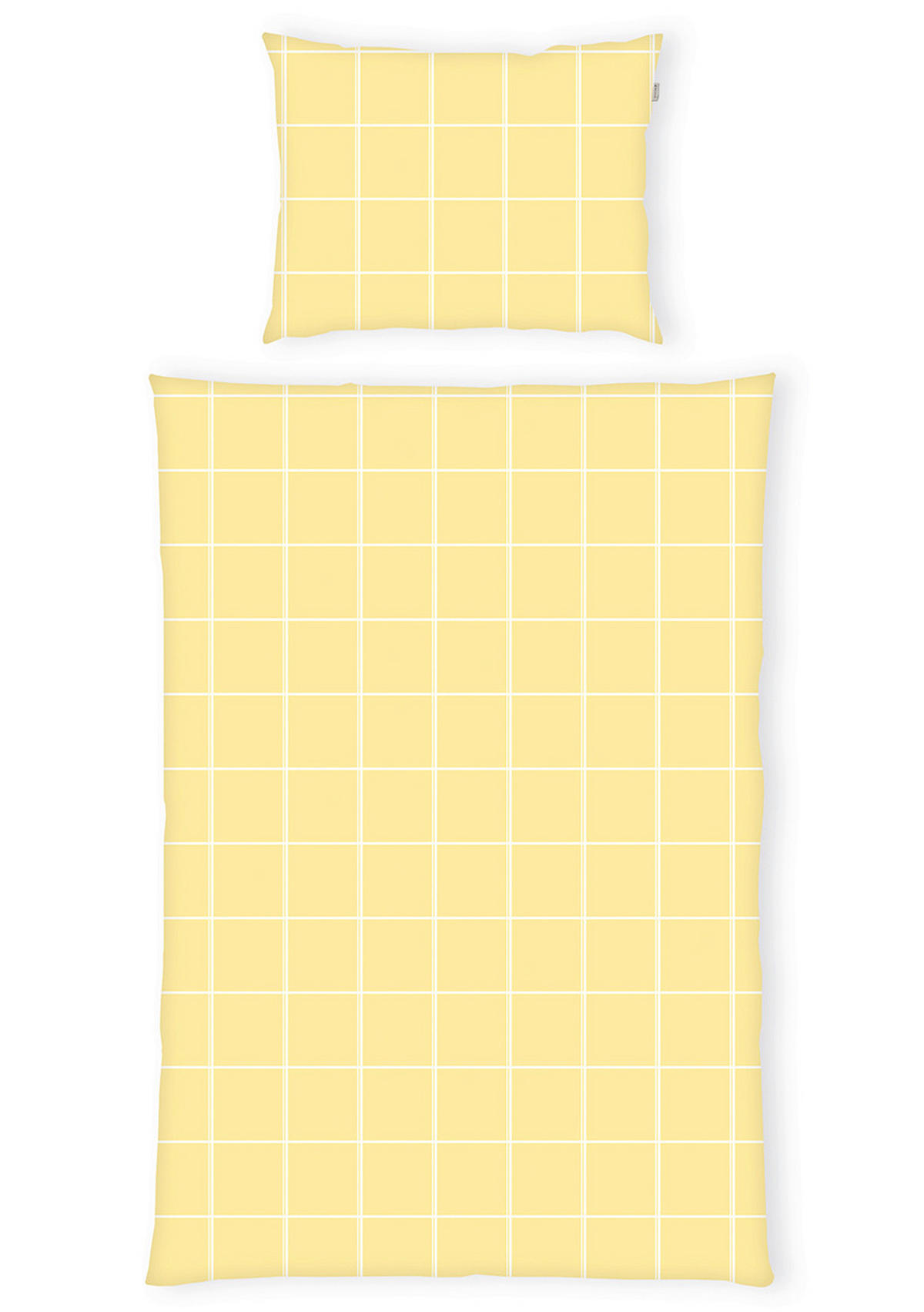 BETTWÄSCHE 140/200 cm  - Gelb, Basics, Textil (140/200cm) - Tom Tailor