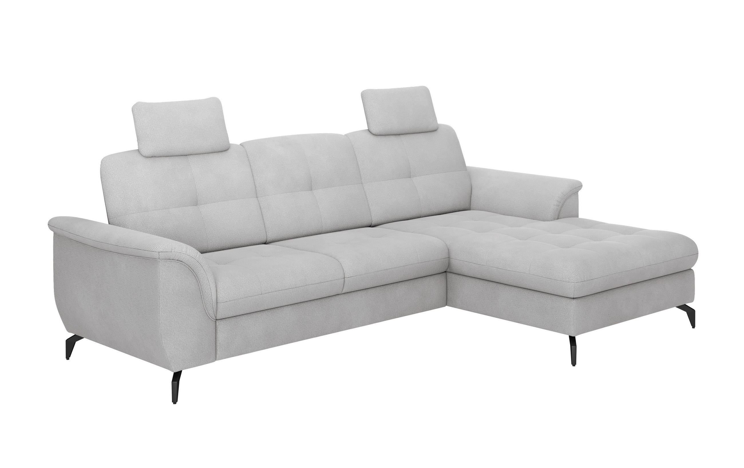 KOPFSTÜTZE in Flachgewebe  - Silberfarben, MODERN, Textil (50/25/12cm) - Sit & More