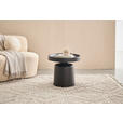 BEISTELLTISCH 50/50/44,5 cm Schwarz rund  - Schwarz, Design, Metall (50/50/44,5cm) - Landscape