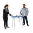 TISCHTENNISTISCH - Blau/Anthrazit, Basics, Kunststoff/Metall (92/7/53cm)
