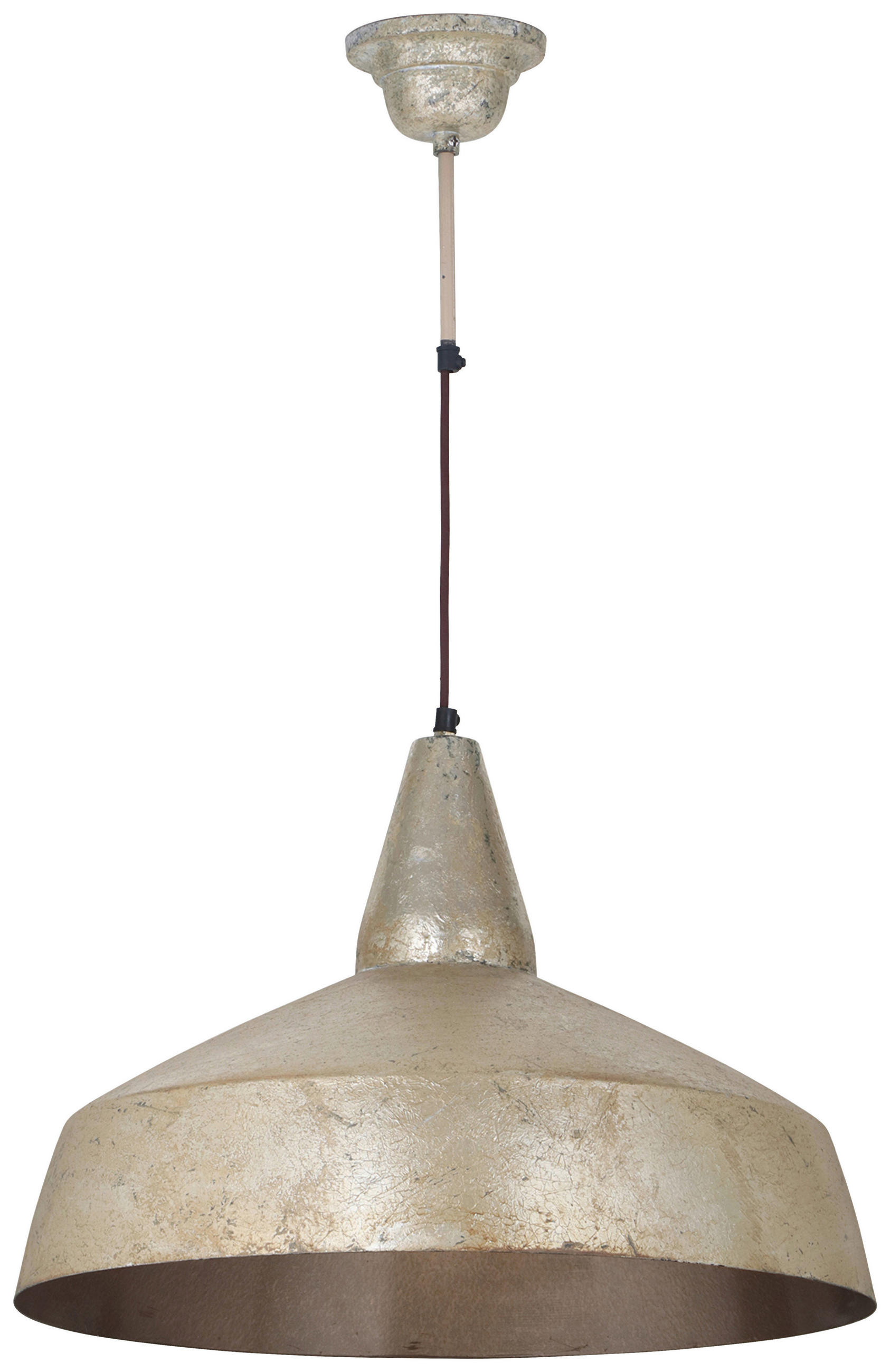 HÄNGELEUCHTE 49,5/59,5/33 cm   - Goldfarben, Basics, Metall (49,5/59,5/33cm) - Kayoom