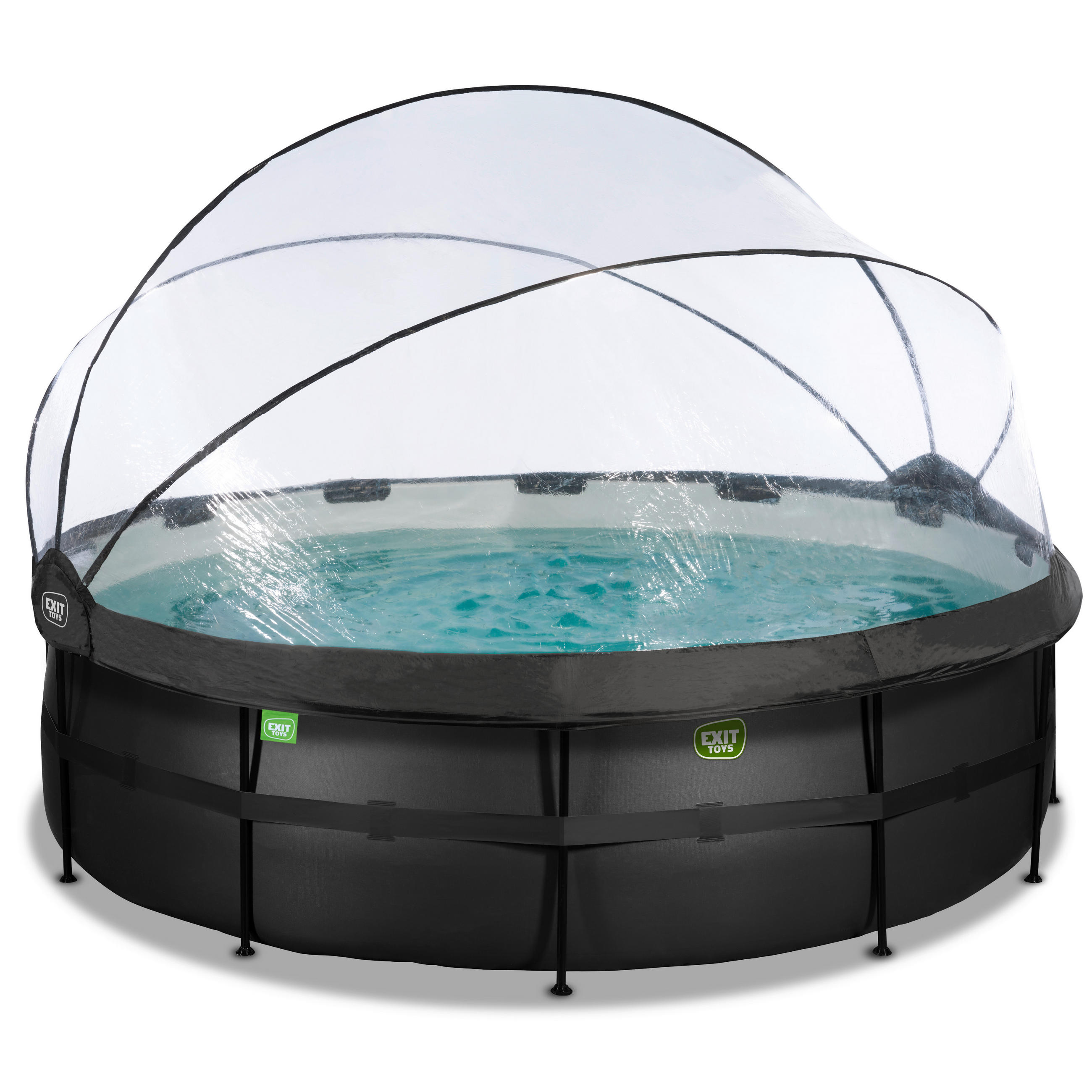 POOL SET 470/330 cm  - grå, Klassisk, plast (470/330cm) - EXIT Toys