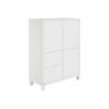 KOMMODE 94,8/119,7/40,1 cm  in Weiss  - Weiss, Basics, Holzwerkstoff (94,8/119,7/40,1cm) - Paidi