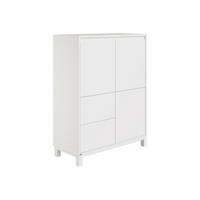 KOMMODE 94,8/119,7/40,1 cm  in Weiss  - Weiss, Basics, Holzwerkstoff (94,8/119,7/40,1cm) - Paidi