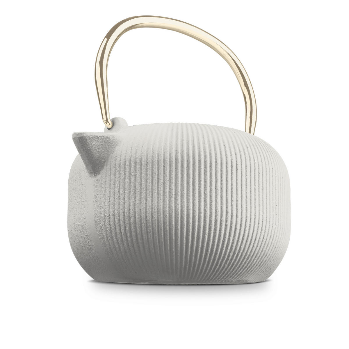 TEÁSKANNA 1 l  - krémszínű, Basics, fém (1l) - Berlinger Haus