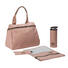 Wickeltasche Glam Rosie Bag - Rosa, Basics, Textil (40/19/30cm) - Lässig Wickeltasche Glam Rosie Bag - Rosa, Basics, Textil (40/19/30cm) - Lässig
