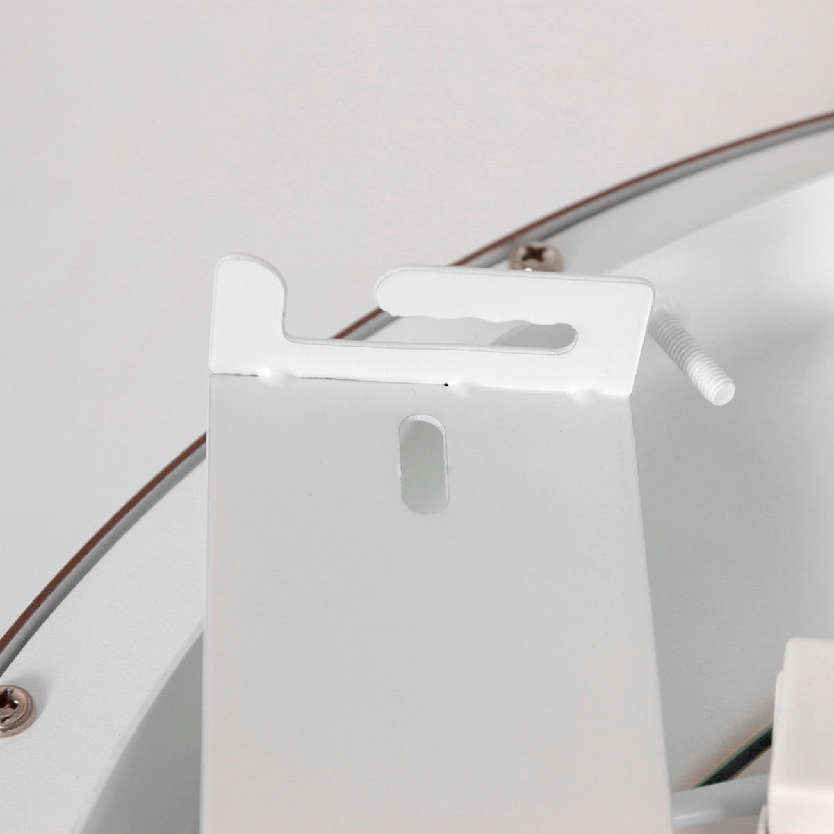 LED-DECKENLEUCHTE Ringlede 48/9 cm   - Bronzefarben, Basics, Kunststoff/Metall (48/9cm)