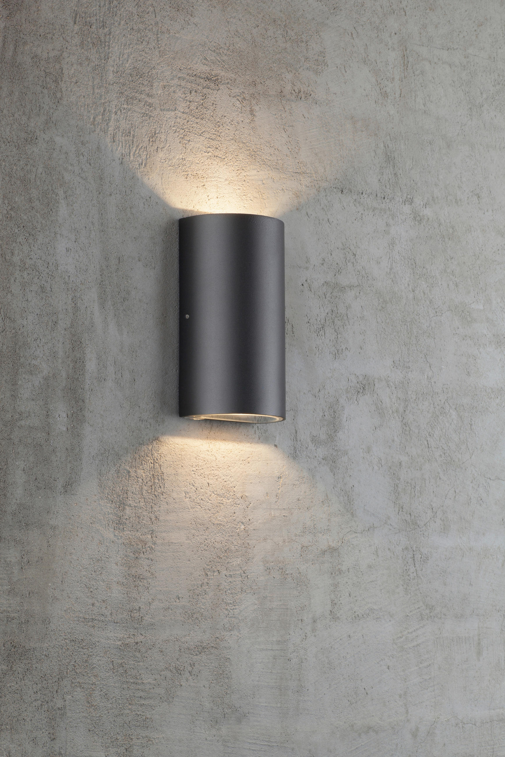 AUßENWANDLEUCHTE 9/5,6/16 cm   - Schwarz, Design, Metall (9/5,6/16cm) - Nordlux