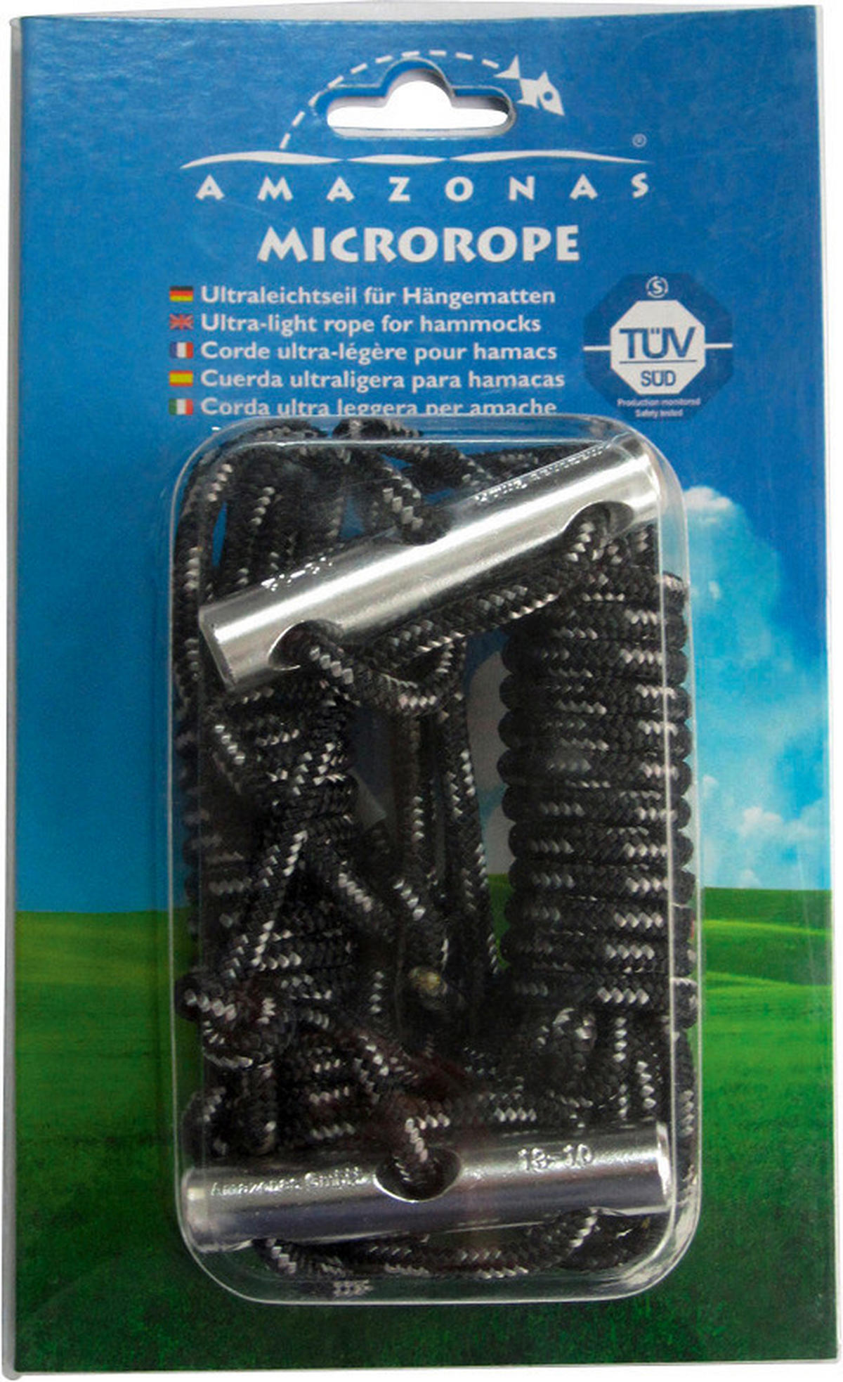 NOSILEC ZA VISEČO MREŽO - Basics, kovina/tekstil (250cm)