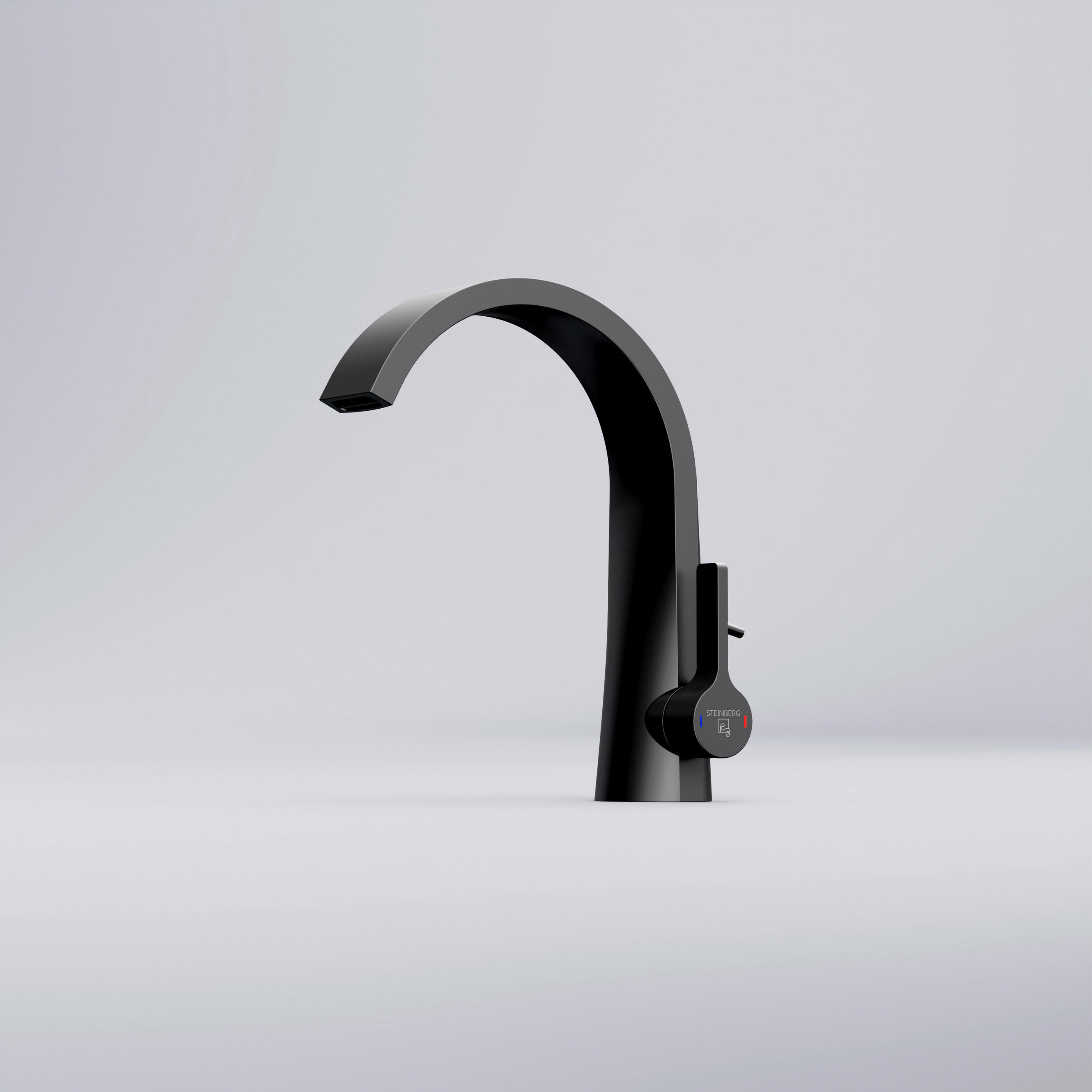 WASCHTISCHARMATUR 280 1000 S  - Schwarz, MODERN, Metall (5,8/22,6/18,6cm)