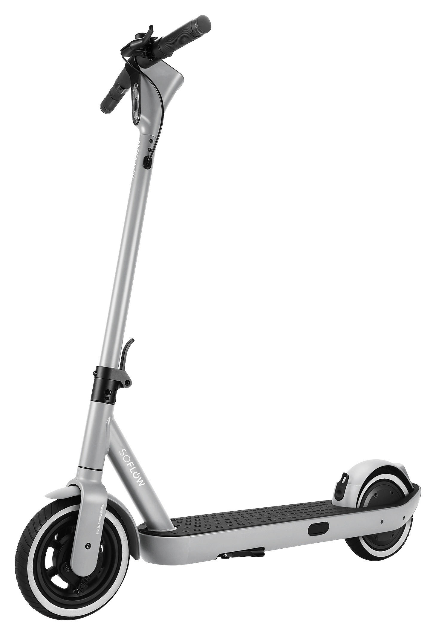 ELEKTROSCOOTER SOFLOW SO ONE+  - Silberfarben/Grau, KONVENTIONELL, Metall (116/109/49,5cm)