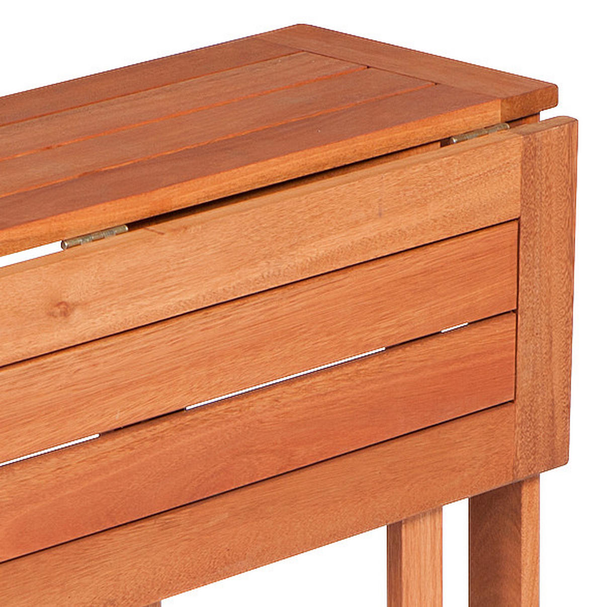 GARTENKLAPPTISCH Holz rechteckig  - Naturfarben, KONVENTIONELL, Holz (90/72/60cm) - Gardenson