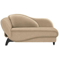 LIEGE Webstoff Beige  - Beige/Schwarz, MODERN, Holz/Textil (84/87/171-190cm) - Joka