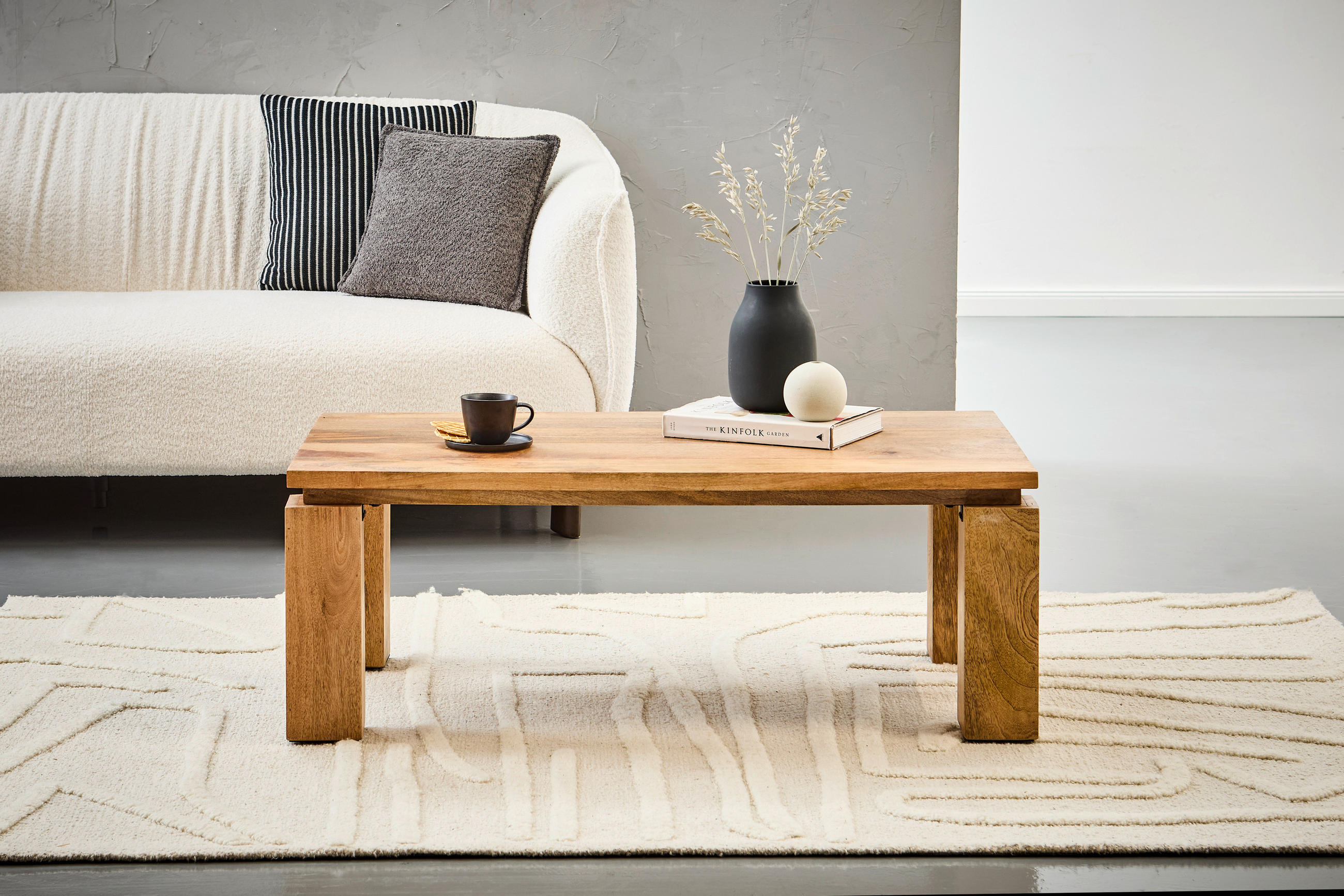 COUCHTISCH Mangoholz massiv rechteckig Kastanienfarben  - Kastanienfarben, Natur, Holz (110/40/60cm) - Livetastic