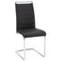 SCHWINGSTUHL Lederlook Schwarz, Chromfarben - Chromfarben/Creme, Design, Textil/Metall (43/99/56cm) - Novel SCHWINGSTUHL Lederlook Schwarz, Chromfarben - Chromfarben/Creme, Design, Textil/Metall (43/99/56cm) - Novel