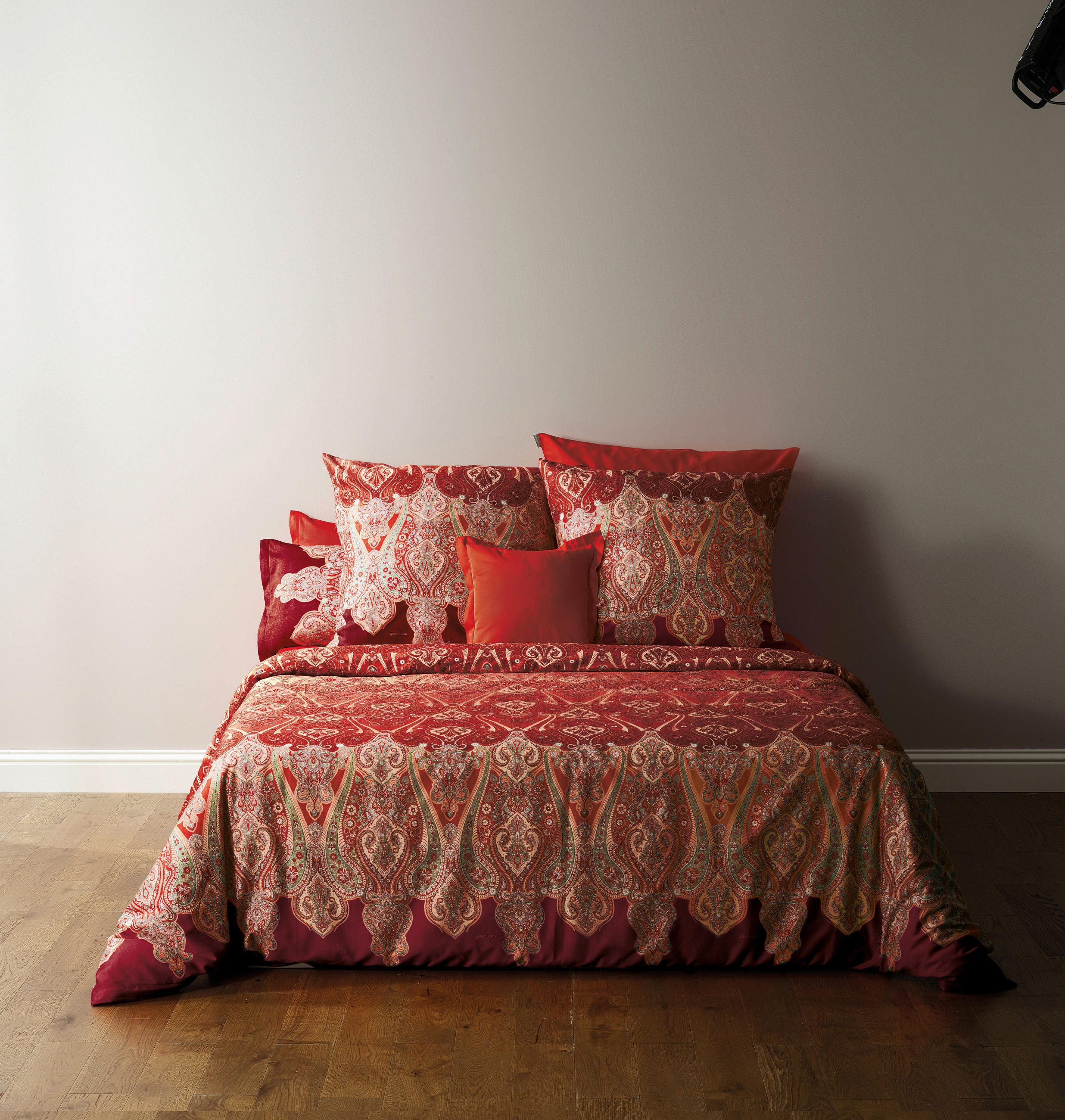 BETTWÄSCHE Satin 135/200 cm  - Rot, KONVENTIONELL, Textil (135/200cm) - Bassetti